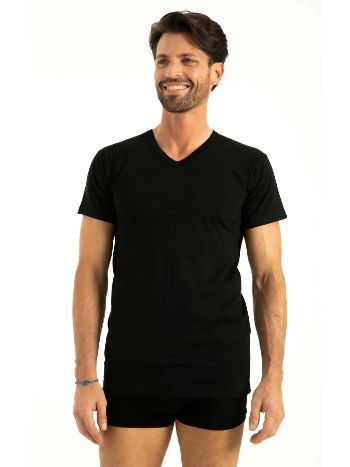 Pamuklu V Yaka Askılı Atlet Erkek Q-En 1004