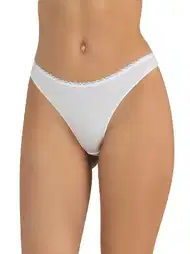Dantel Detaylı Minimal String Külot Fabony 1200