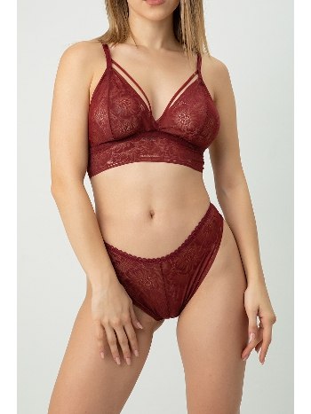 Dolgusuz Hazel Dantel Bralet Takım DoReMi 002-001602