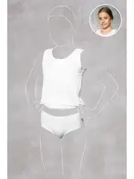 %100 Pamuklu Kız Çocuk Slip Külot Doreanse 310