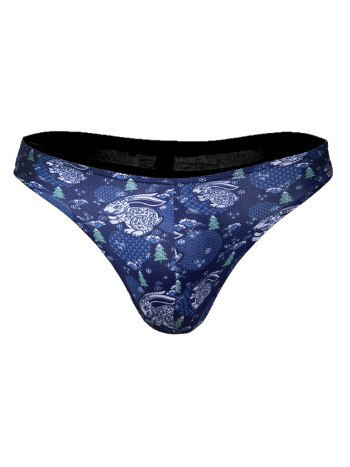 Micro Modal Tavşan Baskılı String Erkek Slip Doreanse 1202