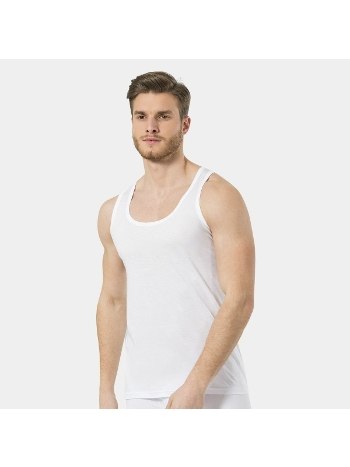 Pamuklu Ribana Askılı Erkek Atlet Türen 180