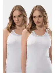 Pamuklu İnce Askılı Atlet Kadın Türen 204