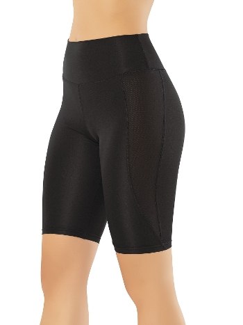 Yanları Fitilli Yüksek Bel Tayt Siyah Kota 4115