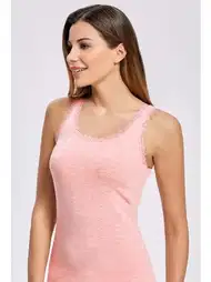 Pamuklu Nefes Alan Geniş Askılı Atlet İlke 2347