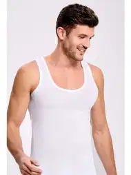 Pamuklu Modal Ribana Erkek Atlet İlke 1100