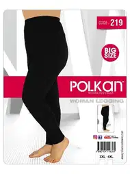 Yüksek Bel Esnek Dikişli Uzun Tayt Polkan 219