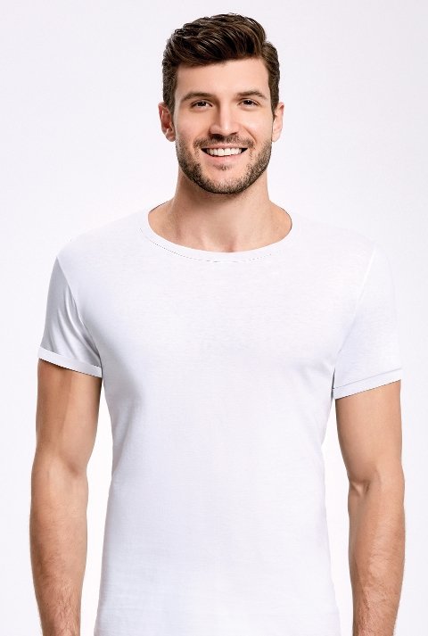 İlke Pamuk Kısa Kollu Atlet Erkek İlke 1126