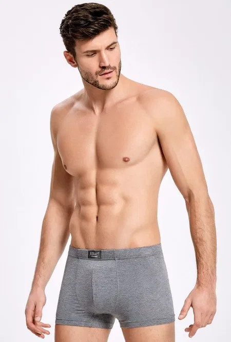 Bambu Elastan Yumuşak Boxer İlke 1606 - Antrasit