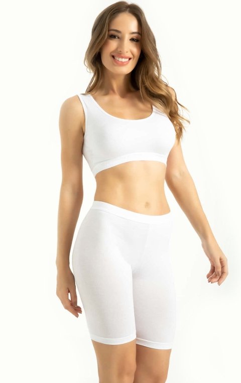 Bambu Kalın Askı Pedli Büstiyer Q-En 707 - Beyaz