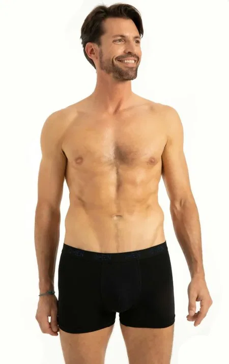 Pamuklu Esnek Bel Boxer Q-En 501 - Asorti