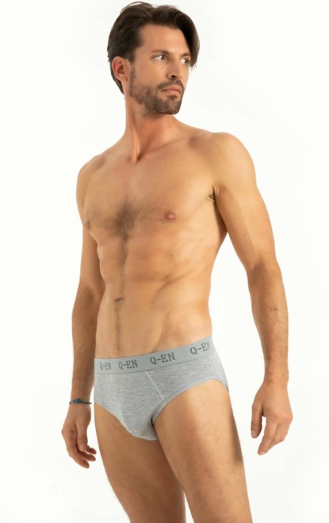 Pamuklu 3'lü Erkek Slip Seti Q-En 504 - Asorti