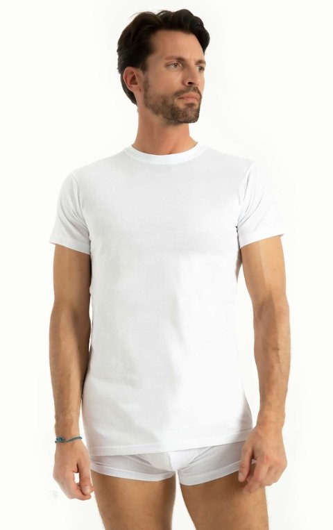 Pamuklu Ribana Amerikan Yaka Atlet Q-En 1003