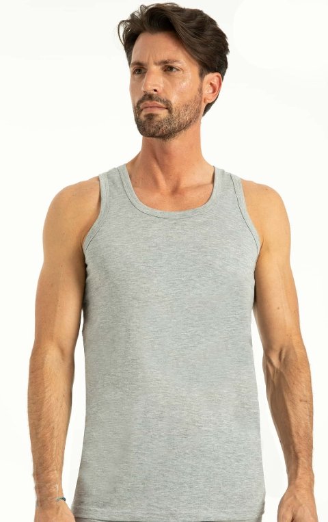 Pamuklu Ribana Askılı Atlet Erkek Q-En 1001