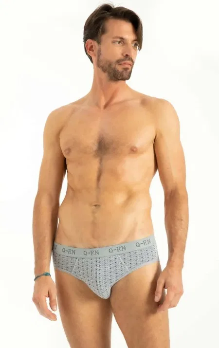 Pamuklu ve Esnek 3 Lü Slip Q-En 523 - Asorti
