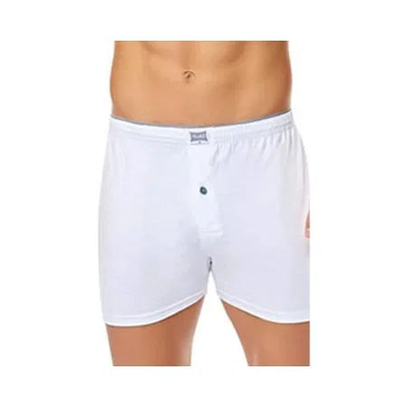 Esnek Bel Lastiği Pamuklu Erkek Boxer Q-En 512 - Asorti