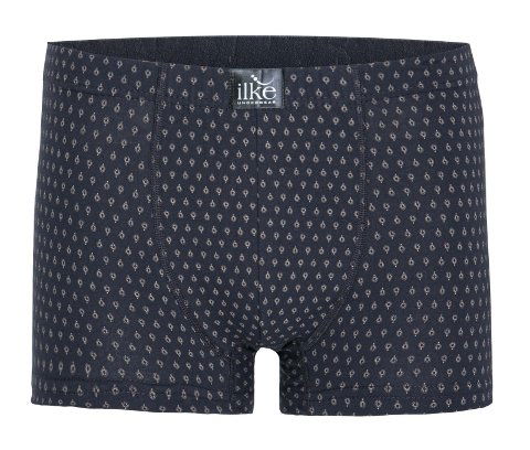 Likralı Pamuklu Desenli Boxer İlke 1601 - 2