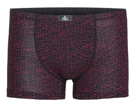 Modal Esnek Bel Lastikli Erkek Boxer İlke 1616 - Siyah