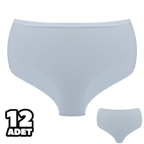 Yüksek Bel Dikişsiz Kadın Külot Karın Desteği Dondeza 3060 - 2