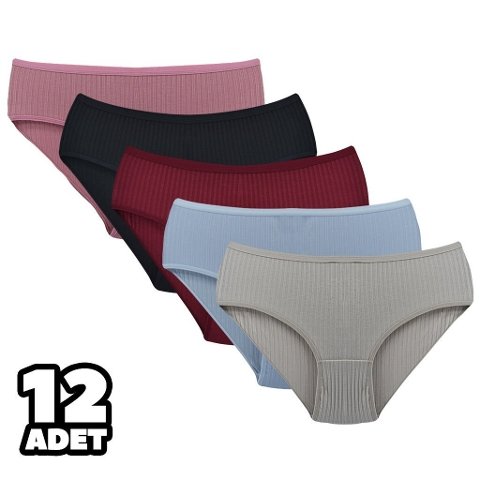 Viskon Fitilli Yüksek Bel Külot Dondeza 359