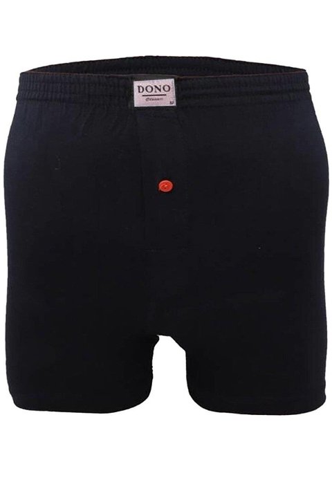 Esnek Bel Lastiği ve Düz Dikiş Detayıyla Erkek Boxer Dono 1115
