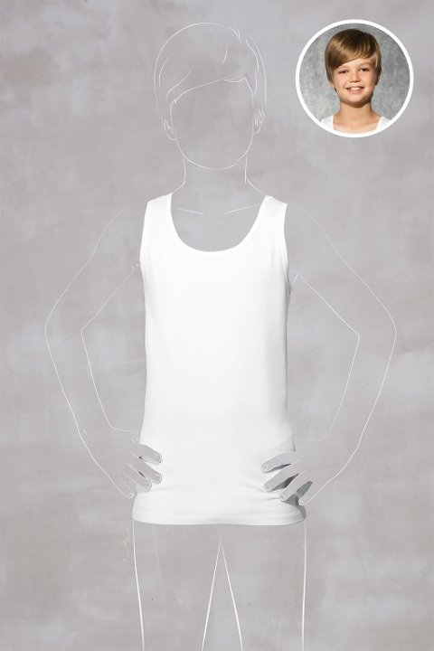 Modal Pamuklu Atlet Erkek Çocuk Doreanse 600