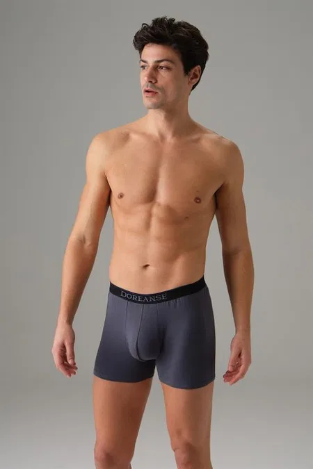 Doreanse Bel Bantlı Dikişsiz 3'lü Boxer Doreanse 1743