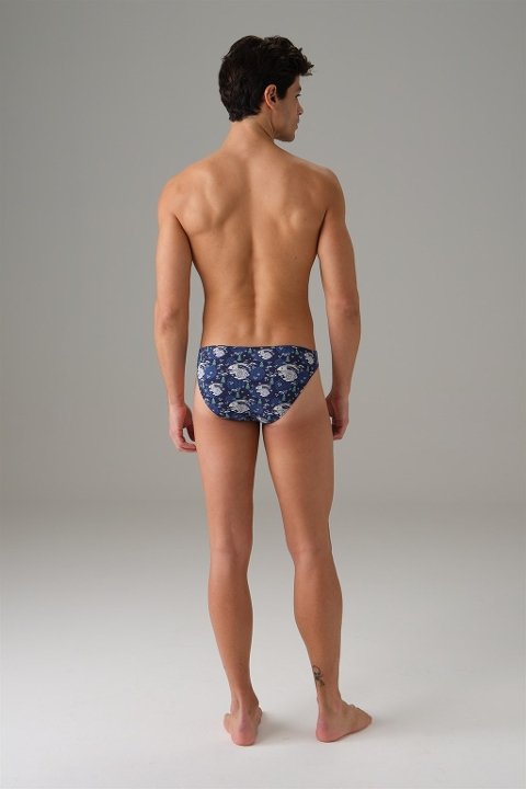 Pamuklu Elastan Tavşan Baskılı Erkek Slip Doreanse 1203 - Tavşan Adası