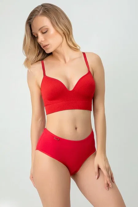 DoReMi Seamless Bralet 002-015286 - Kırmızı
