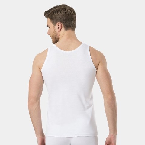 Türen Pamuklu Ribana Erkek Atlet Türen 108 - Görsel 3