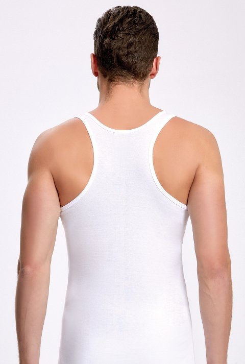 Pamuklu Ribana Erkek Atlet İlke 1010 - 2