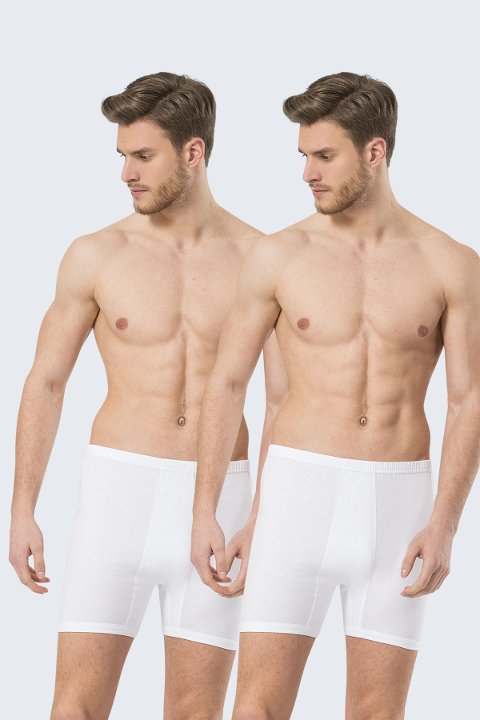 Pamuk Modal Dikişsiz 2Li Erkek Boxer Türen 115