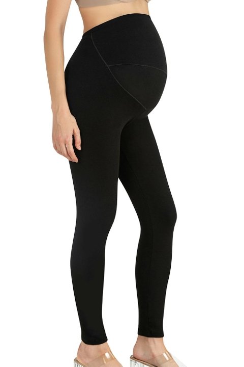 Geniş Karın Paneli ve Bel Ayarı ile Hamile Thermal Tayt Fabony 1270