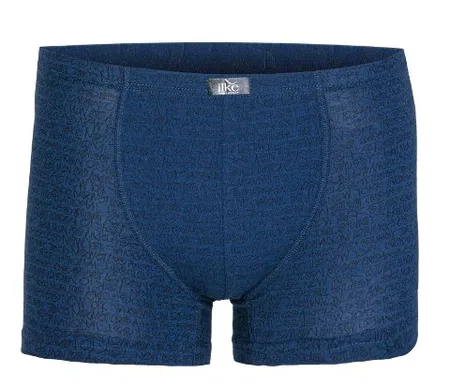Desenli Modal Boxer İlke 1616 - İndigo