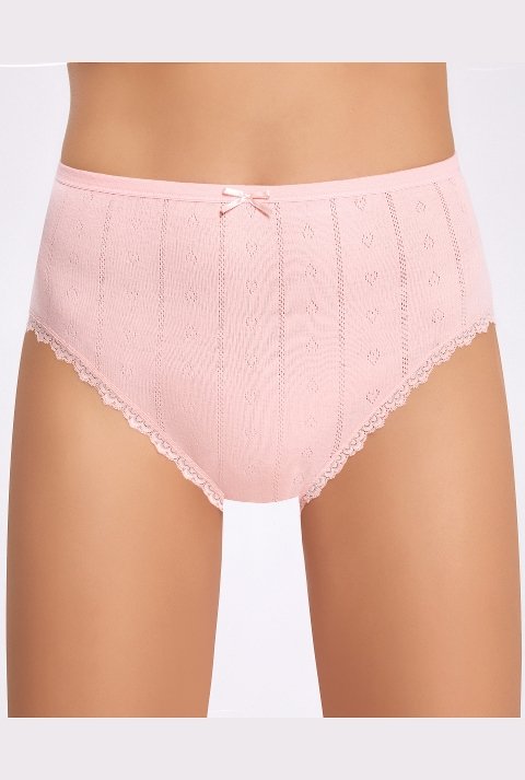 İlke Yüksek Bel Dantelli Bato Pamuklu Külot İlke 286 - Görsel 4