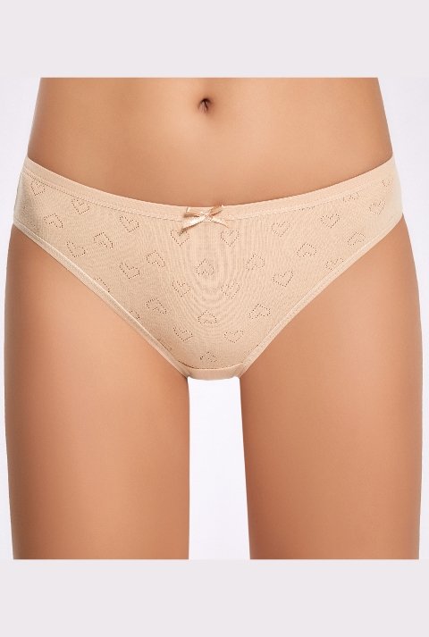 İlke Yüksek Bel Pamuklu Bikini Külot İlke 295