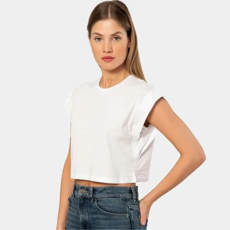 Tek Parça Esnek Kesim Kadın Body Türen 3402 - Beyaz