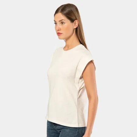 Krem Renkli Tek Parça Body Türen 3401 - Krem