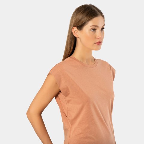 Bisiklet Yaka Pamuklu Kadın Body Türen 3401 - 2