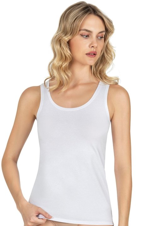 Kalın Askılı Pamuklu Atlet Kadın Fabony 1240