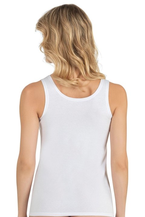 Kalın Askılı Pamuklu Atlet Kadın Fabony 1240 - 2