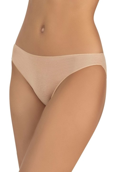 Pamuklu Dikişsiz Slip Külot Fabony 1140 - Ten