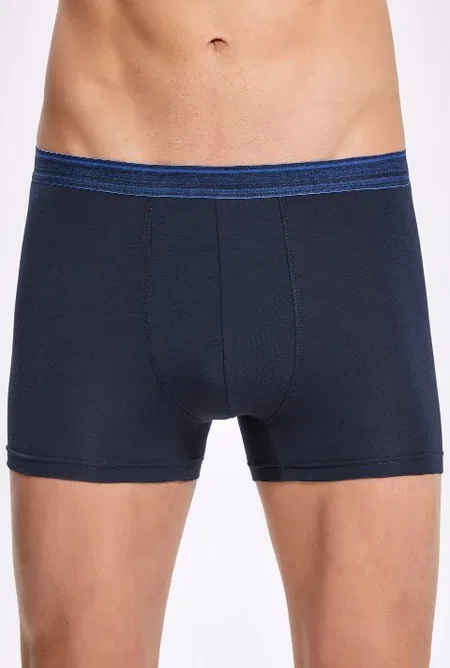 Modal Likralı Erkek Boxer İlke 1605 - Lacivert