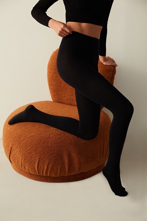 Mat Siyah 200 Den Külotlu Çorap Penti 892