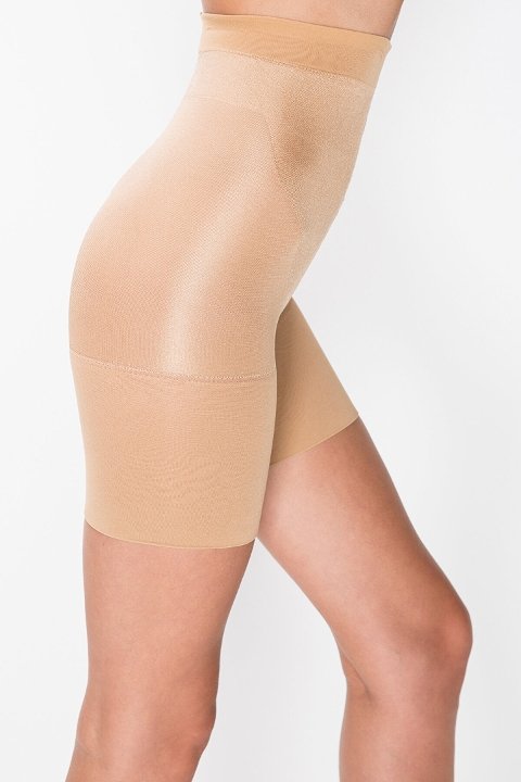 Dikişsiz Yüksek Bel Şekillendirici Korse Penti 654 - Ten