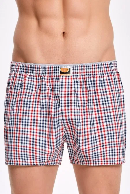 Modal Pamuklu Esnek Bel Boxer Erkek İç Giyim İlke 002 - Asorti