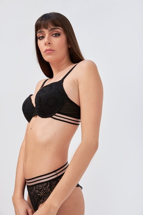 Simli Hafif Destekli Sütyen Takımı NBB 4791 - 2