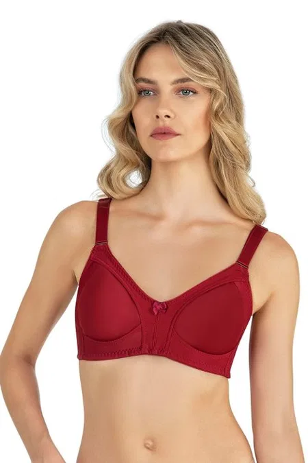 Tam Kap Destekli Toparlayıcı Sütyen Fabony 3190 - Bordo
