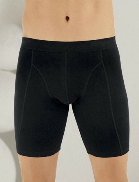 Pamuklu Esnek Bel Lastiği Uzun Boxer Tutku 1253