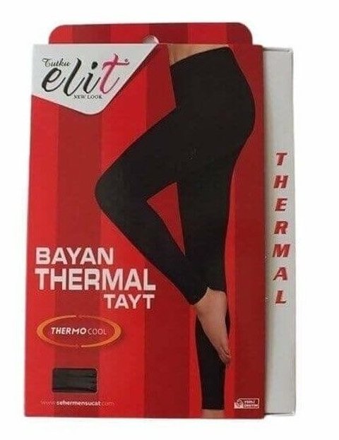 Termal Uzun Kollu Kadın Takım NBB 003 - Siyah